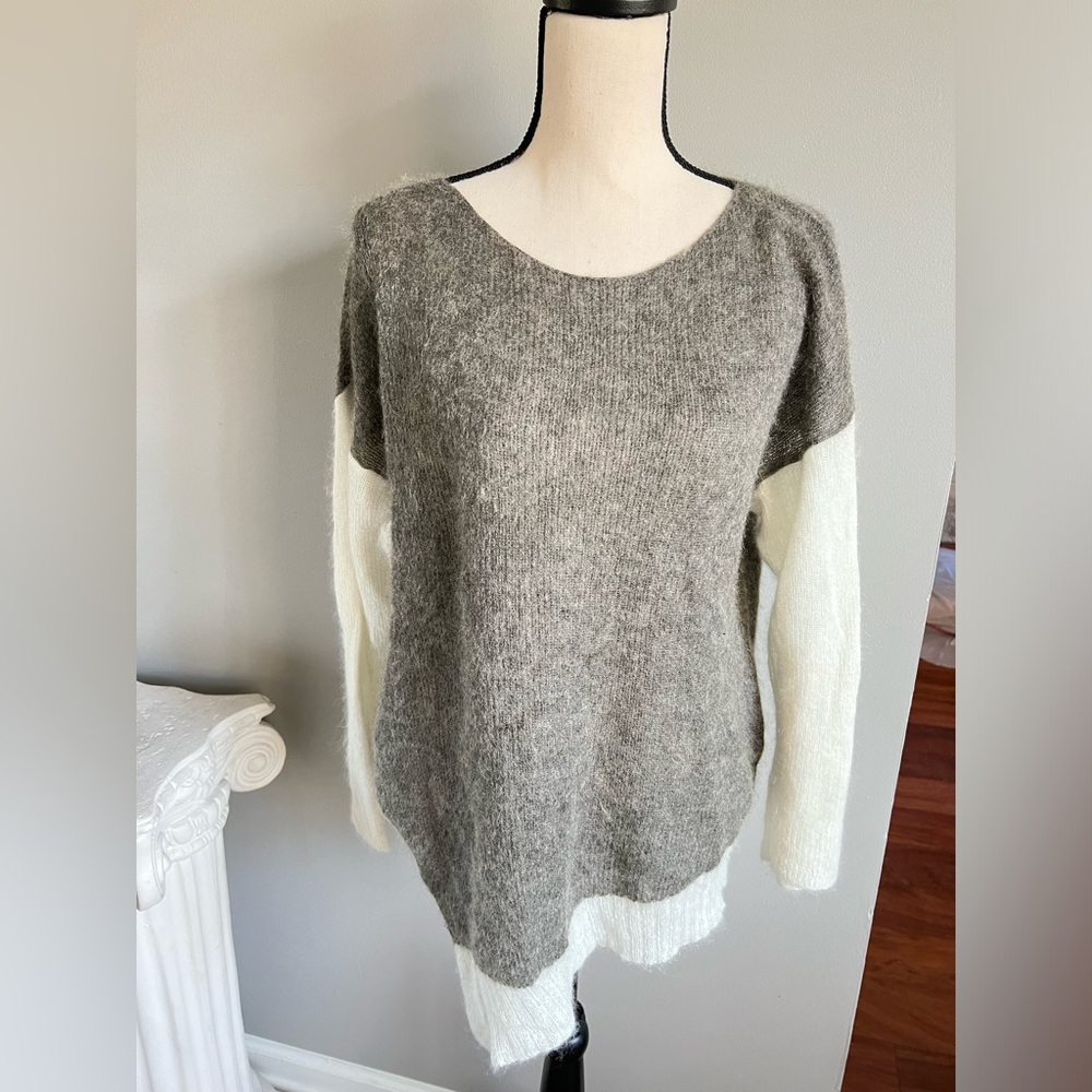 Helmut Lang Color Block Super Soft Sweater Side S… - image 4